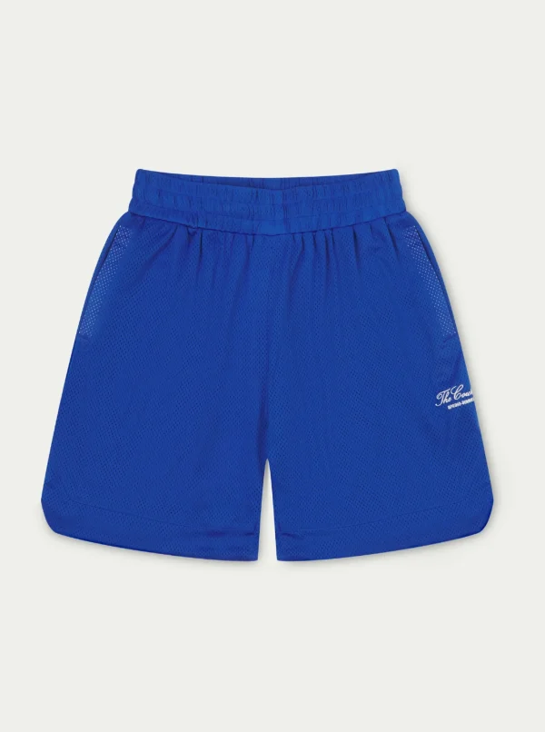The Couture Club Shorts-Airtex Panelled Shorts