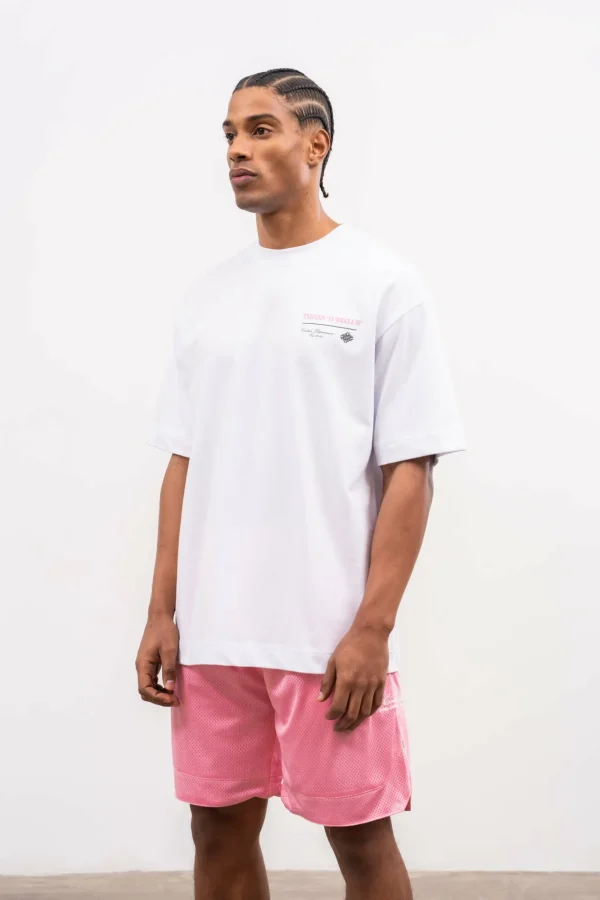 The Couture Club Shorts-Airtex Panelled Shorts