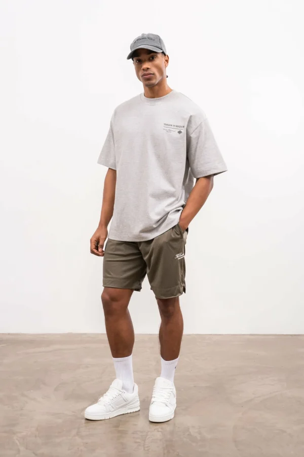 The Couture Club Shorts-Airtex Panelled Shorts