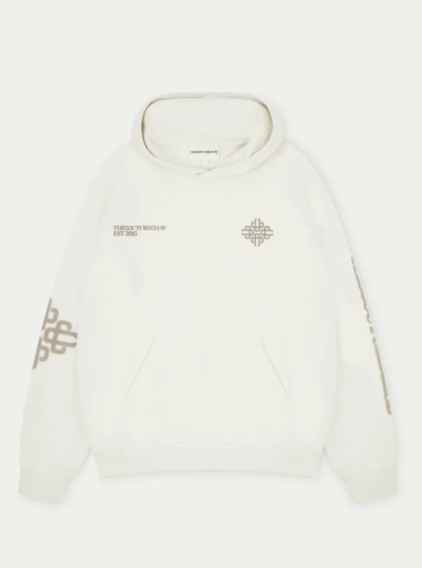 The Couture Club Hoodies-Blurred Emblem Graphic Hoodie