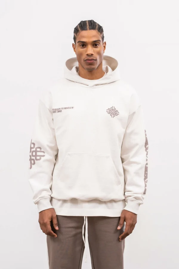 The Couture Club Hoodies-Blurred Emblem Graphic Hoodie