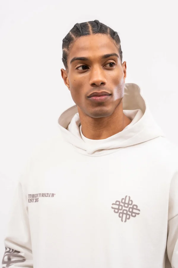 The Couture Club Hoodies-Blurred Emblem Graphic Hoodie