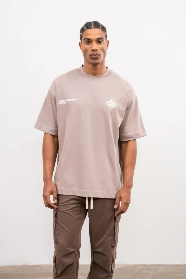 The Couture Club T-Shirts-Blurred Graphic Emblem T-Shirt