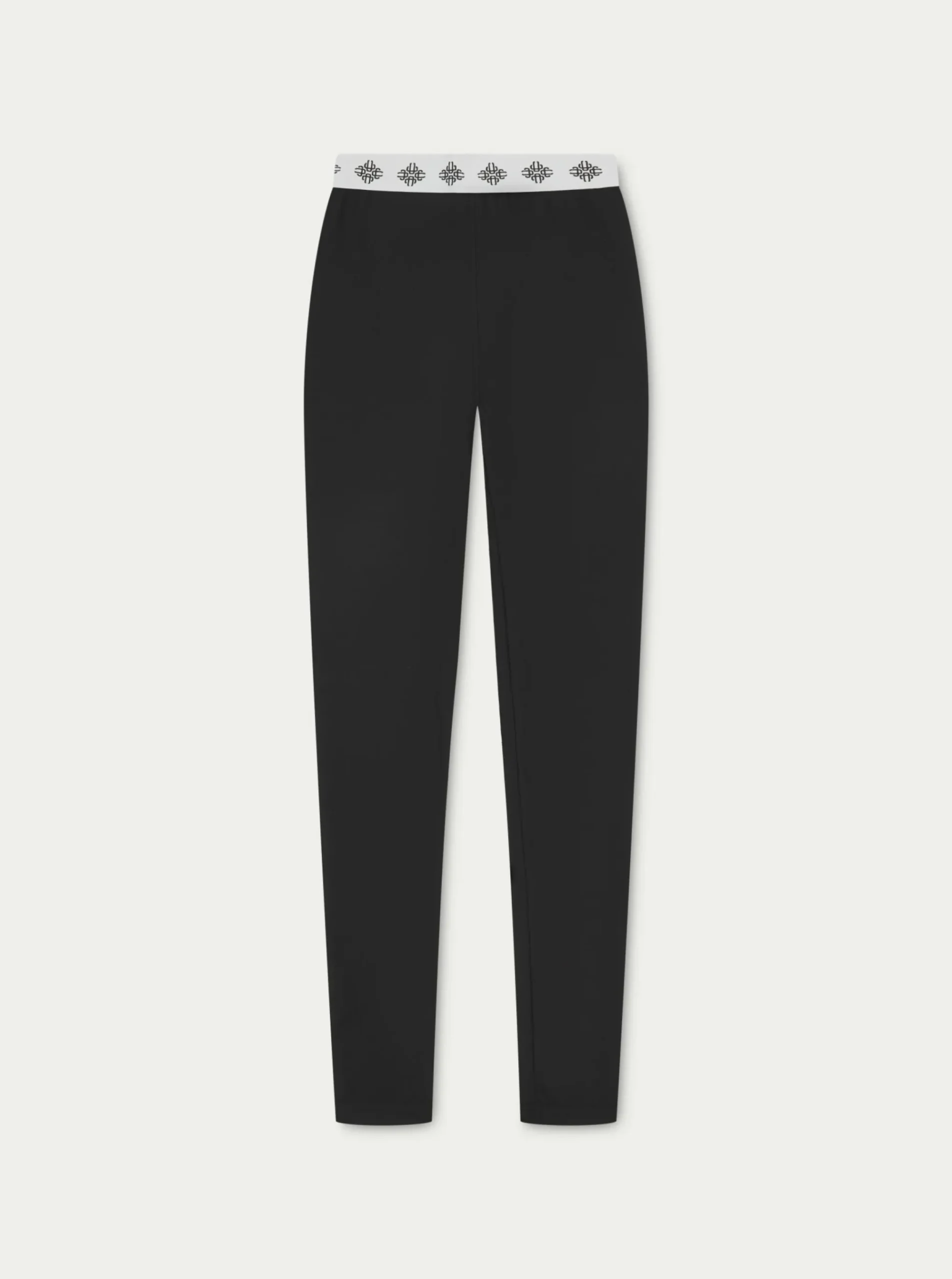 branded_waistband_ribbed__0.webp The Couture Club Co-Ords & Sets-Branded Waistband Ribbed Leggings