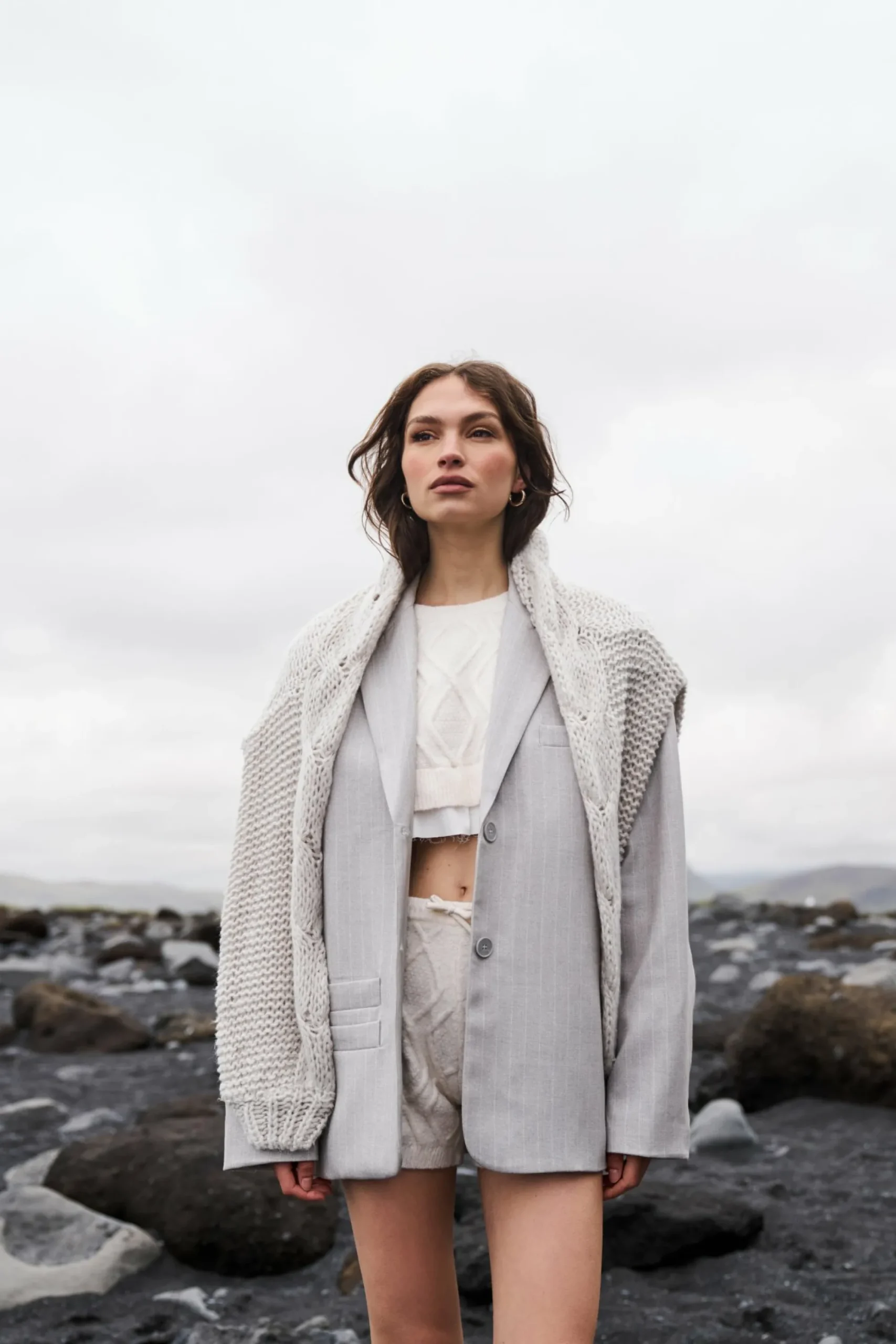 cable_knitted_cropped_swe_1.webp The Couture Club Hoodies-Cable Knitted Cropped Sweater