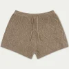 The Couture Club Shorts-Cable Knitted Shorts