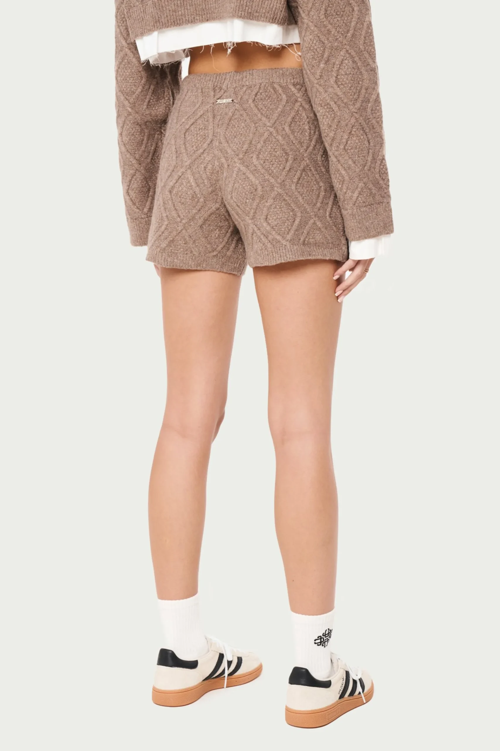 cable_knitted_shorts_4.webp The Couture Club Shorts-Cable Knitted Shorts