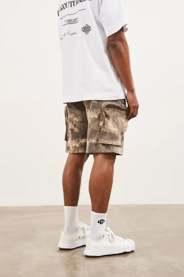 The Couture Club Shorts-Camo Cargo Shorts