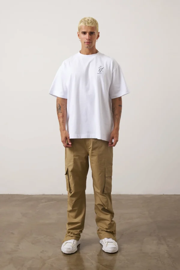 The Couture Club T-Shirts-Cityscape Photo Graphic Relaxed T-Shirt