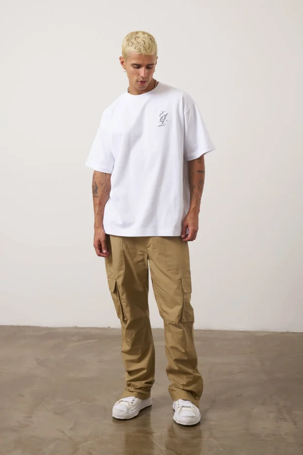 The Couture Club T-Shirts-Cityscape Photo Graphic Relaxed T-Shirt