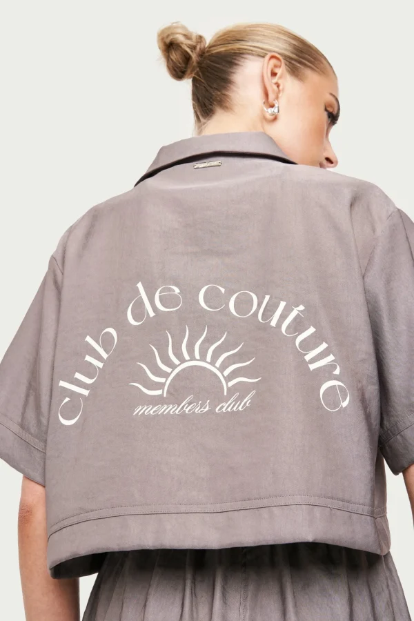 The Couture Club Co-Ords & Sets-Club De Couture Resort Shirt