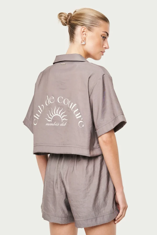 The Couture Club Co-Ords & Sets-Club De Couture Resort Shirt