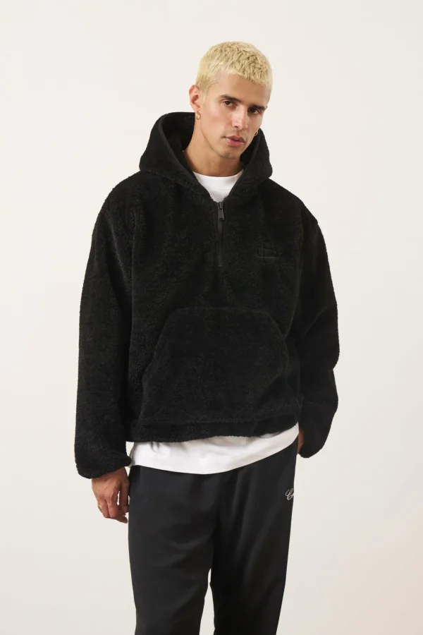 The Couture Club Hoodies-Compact Borg Hoodie