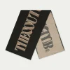 The Couture Club Knitwear-Copyright Logo Wool Scarf