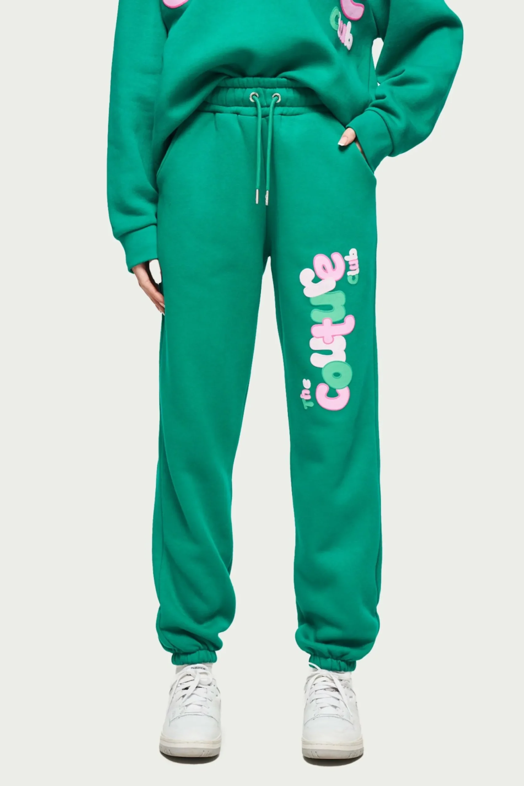 couture_bubble_oversized__3.webp The Couture Club Joggers-Couture Bubble Oversized Joggers- Green