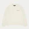 The Couture Club Sweatshirts-Couture Script Knitted Crew