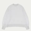 The Couture Club Sweatshirts-Couture Script Puff Sleeve Crew