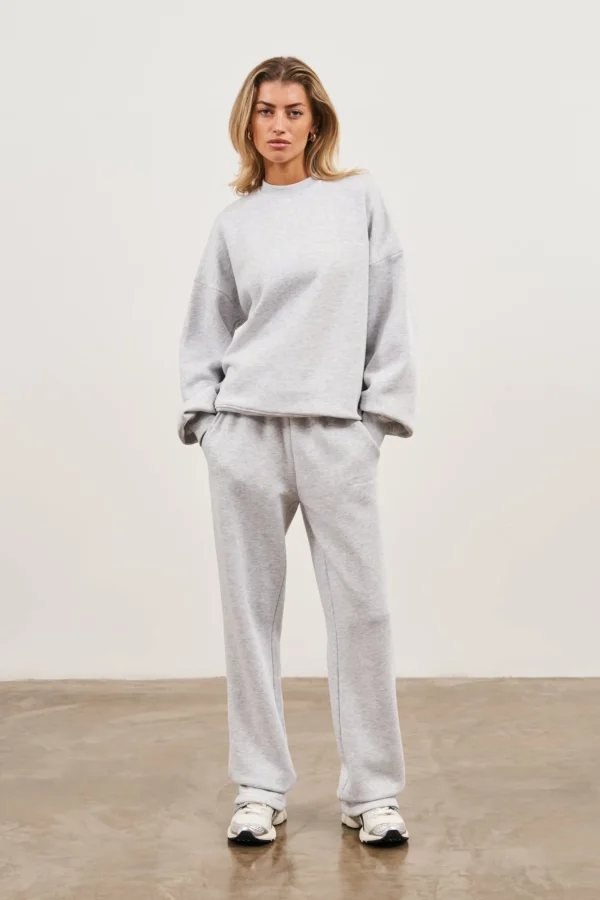 The Couture Club Tracksuits-Couture Script Straight Leg Joggers