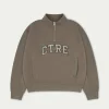 The Couture Club Sweatshirts-Ctre Half Zip Sweatshirt