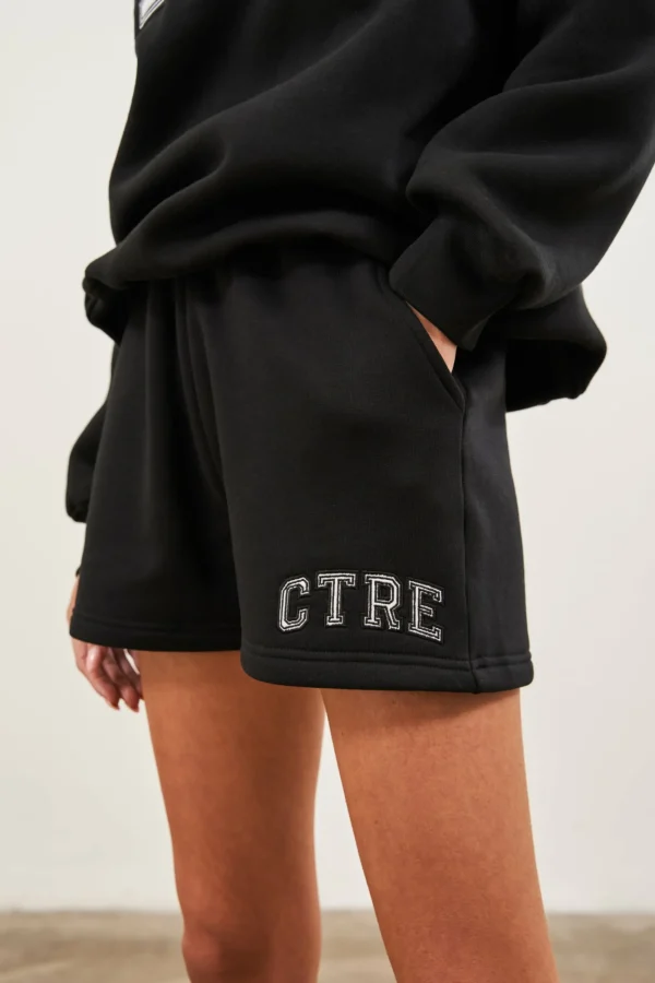 The Couture Club Co-Ords & Sets-Ctre Jersey Shorts