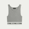 The Couture Club Tops-Ctre Knitted Vest Top