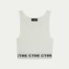 The Couture Club Tops-Ctre Knitted Vest Top