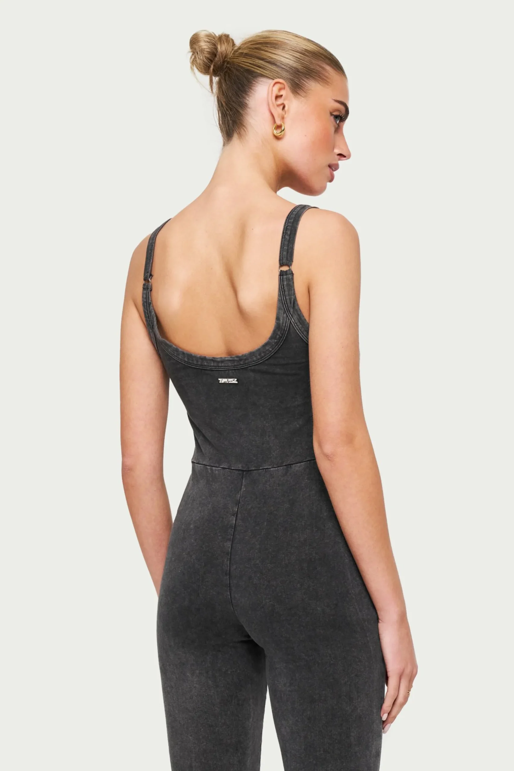 ctre_logo_scoop_neck_jump_3.webp The Couture Club Unitards-Ctre Logo Scoop Neck Jumpsuit