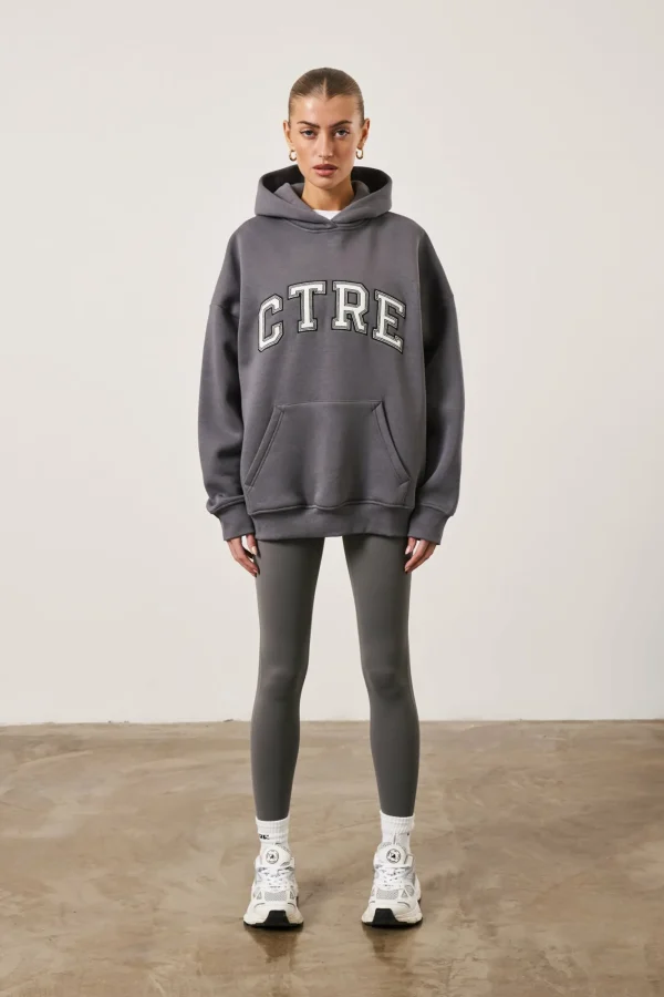 The Couture Club Hoodies-Ctre Oversized Hoodie