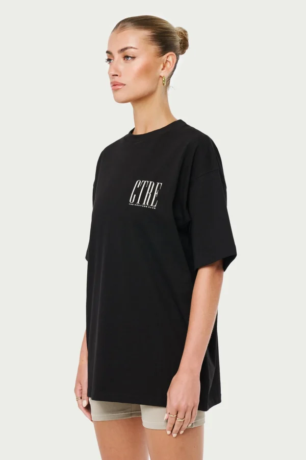 The Couture Club T-Shirts-Ctre Oversized T-Shirt