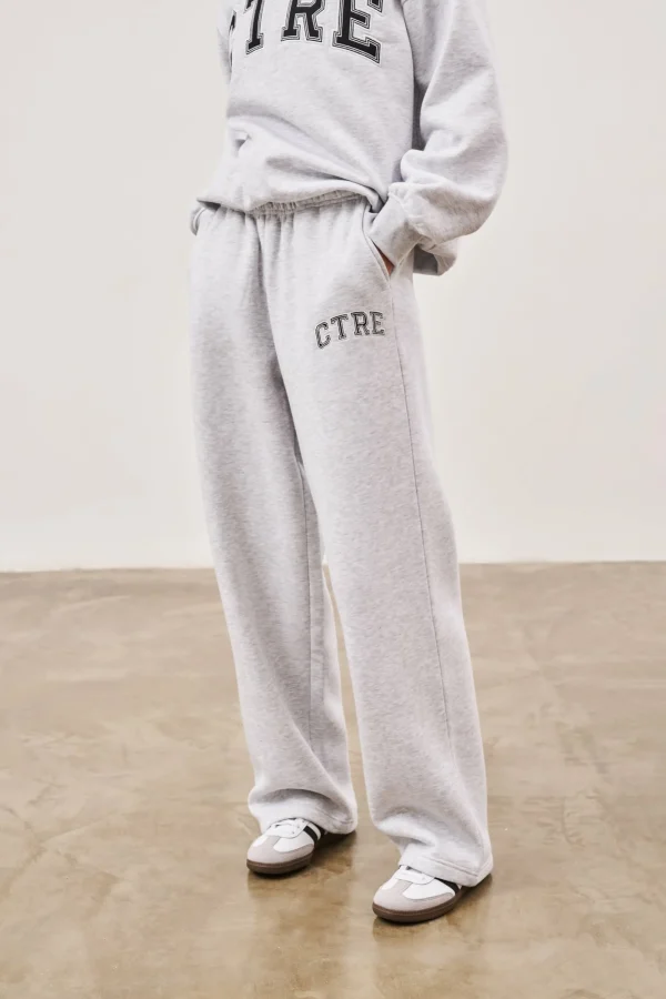 The Couture Club Tracksuits-Ctre Wide Leg Joggers