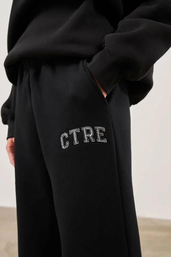 The Couture Club Tracksuits-Ctre Wide Leg Joggers