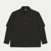 The Couture Club Shirts-Double Layer Shirt