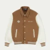 The Couture Club Coats & Jackets-Emblem Chenille Varsity Jacket
