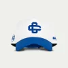 The Couture Club Caps & Hats-Emblem Colour Block Cap