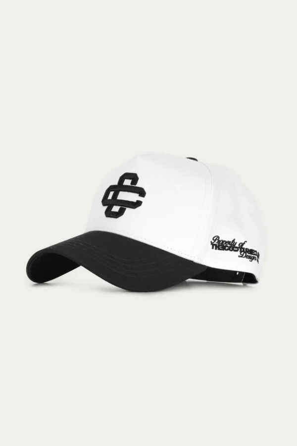 The Couture Club Caps & Hats-Emblem Colour Block Cap