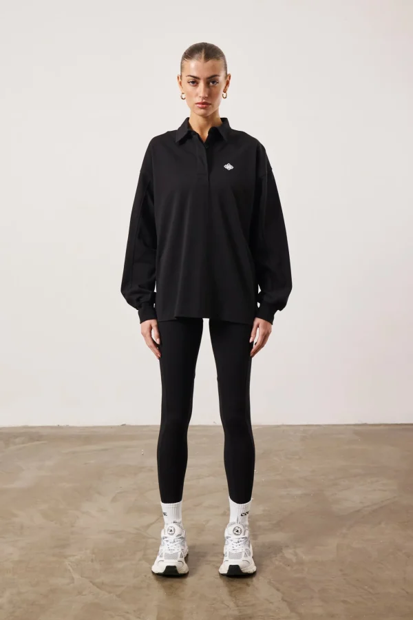The Couture Club Leggings-Emblem Jersey Leggings