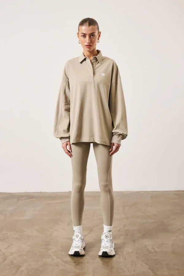 The Couture Club Leggings-Emblem Jersey Leggings