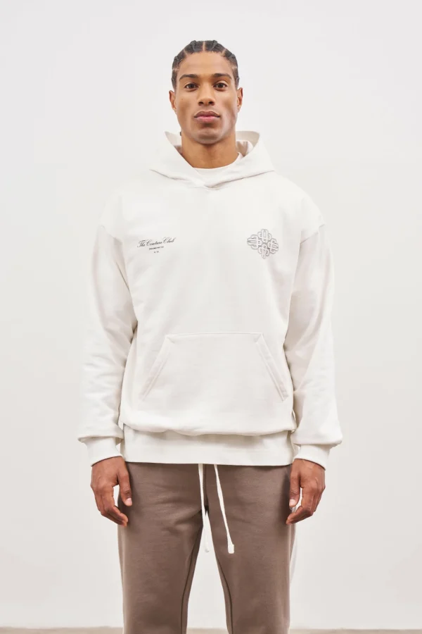 The Couture Club Hoodies-Emblem Outline Hoodie