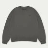 The Couture Club Sweatshirts-Emblem Oversized Sweatshirt