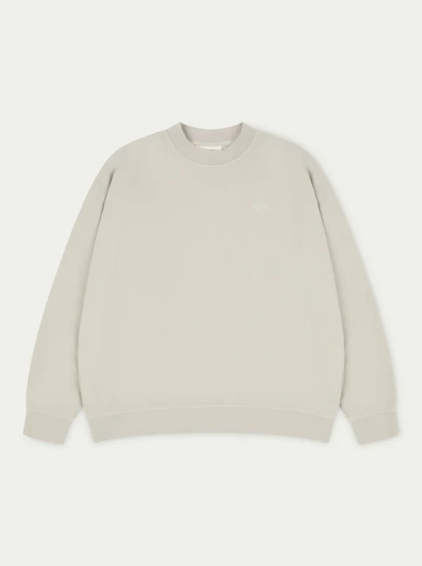 The Couture Club Sweatshirts-Emblem Oversized Sweatshirt