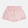 The Couture Club Co-Ords & Sets-Emblem Printed Resort Shorts