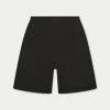 The Couture Club Shorts-Emblem Sculpting Cycling Short- Black