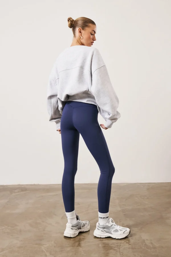 The Couture Club Leggings-Emblem Sculpting Stretch Leggings