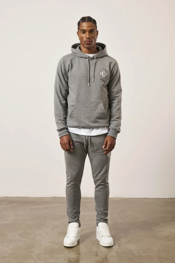The Couture Club Tracksuits-Emblem Slim Fit Jogger