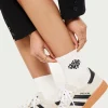 The Couture Club Socks-Emblem Sport Sock