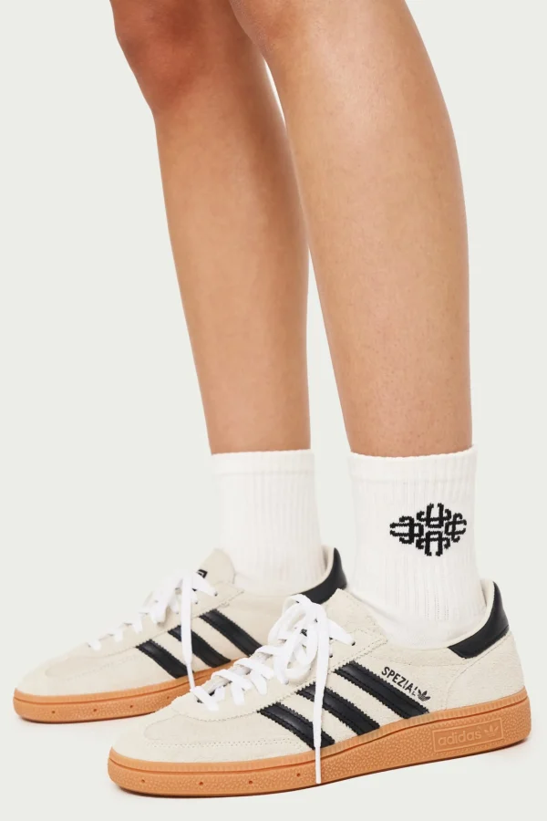 The Couture Club Socks-Emblem Sport Sock