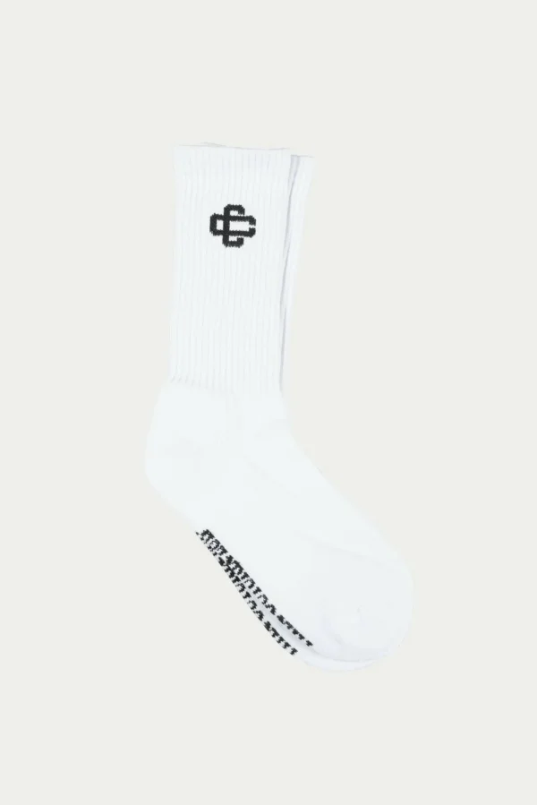 The Couture Club Socks-Emblem Sports Sock