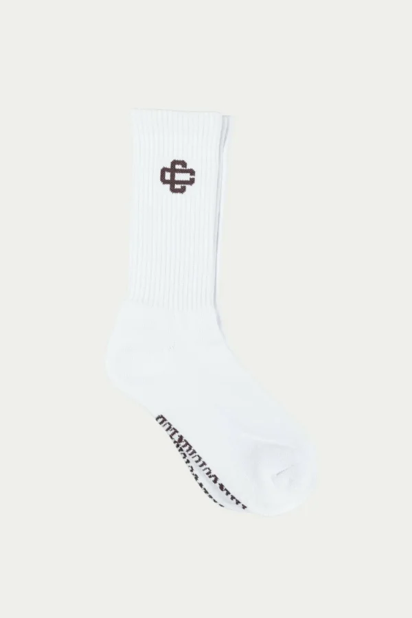 The Couture Club Socks-Emblem Sports Sock