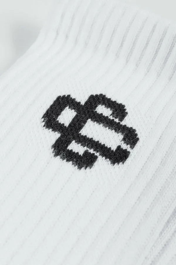 The Couture Club Socks-Emblem Sports Sock