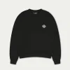 The Couture Club Tracksuits-Embroidery Emblem Sweatshirt